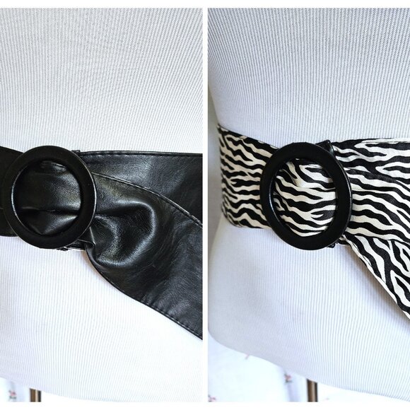 Size L to XL Vintage Reversible Belt - Picture 1 of 5